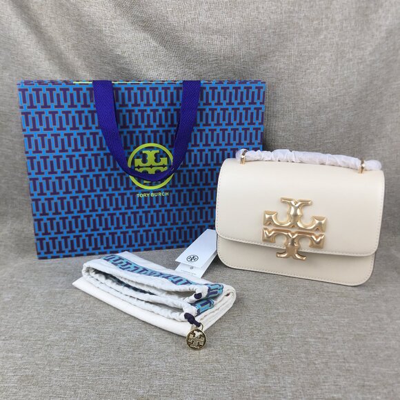 Tory Burch SMALL ELEANOR BAG New Cream - Picture 1 of 11